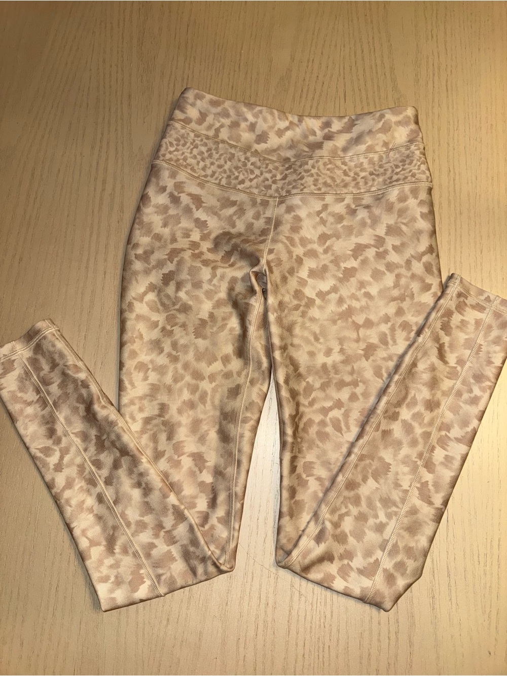 Calia Carrie Underwood Essential Print Leggings Brushed Camo Neutral Small